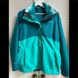 Women’s LG Eddie Bauer Jacket with Liner and Hood